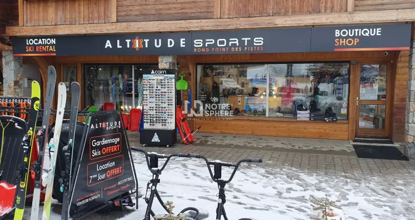 Photo du magasin Altitude Rond Point des Pistes à Alpe d'Huez